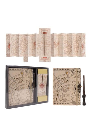 Harry Potter Stationery Set Marauder's Map