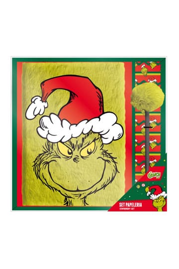 The Grinch Stationery Set