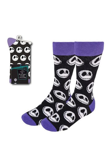 Nightmare Before Christmas Socks's Jack's Face Purple 38-45