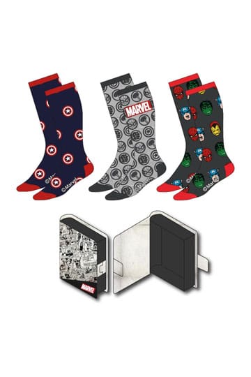 Marvel Socks 3-Pack 38-45