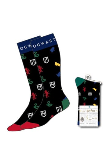 Harry Potter Socks Houses Logos 38-45