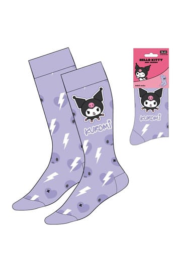 Sanrio Socken Kuromi Purple 36-43