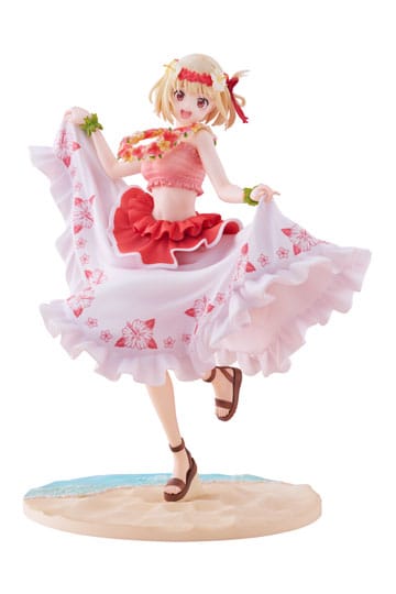 Lycoris Recul Pvc Statue 1/7 Chisato Nishikigi Hawaii Ver. 24 cm
