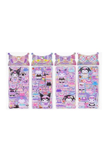 Adesivo Hello Kitty and Friends Kuromi Puffy Assortimento (20)