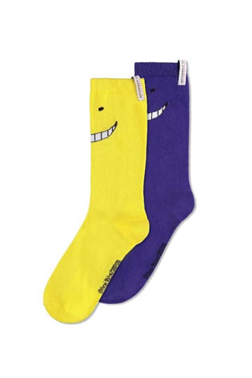 Assassination Classroom Socks 2-Pack Koro-Sensei 43-46