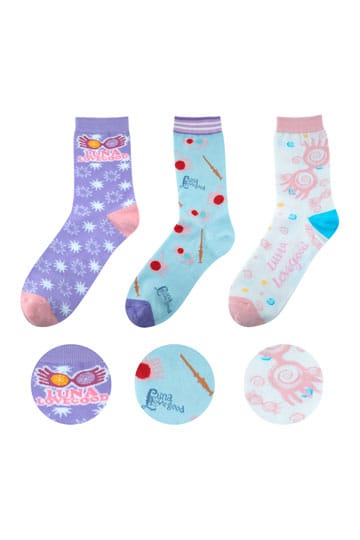 Harry Potter Socks Luna Lovegood da 3 pacchetti