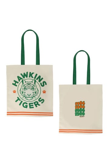 Stranger Things Tote Bag Hawkins Tigers