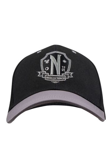 Onsdag Curved Bill Cap Nevermore Academy Black