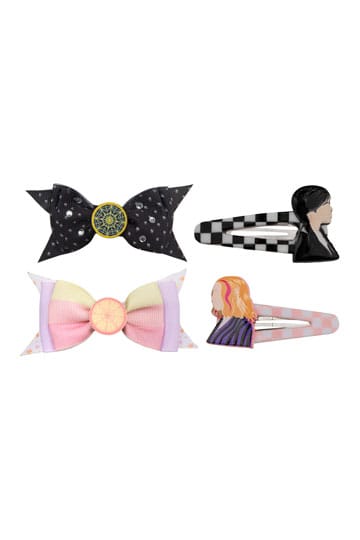 Wednesday Hair Accessories 4 Pack