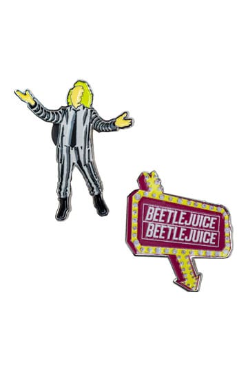 Beetlejuice Pins 2-Pack Beetlejuice