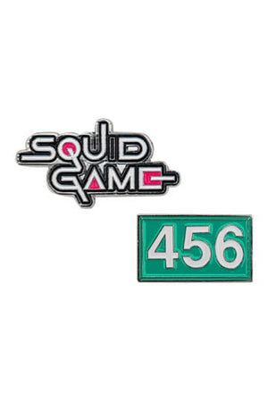 Squid Game Pins Squid Game e Player 456