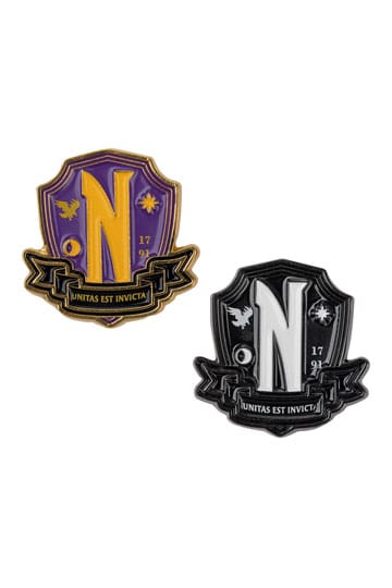 Onsdag pins 2-pack Nevermore Academy