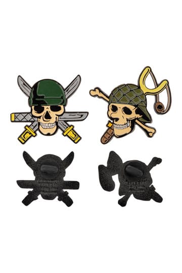 One Piece Pins 2-Pack Zoro & Usopp