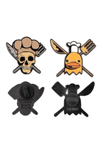 Én stykke pins 2-pack Sanji & Zeff