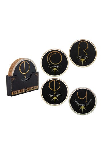 Harry Potter Coaster 4-Pack Spell & Charms