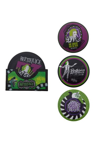 Beetlejuice Coaster 4-Pack