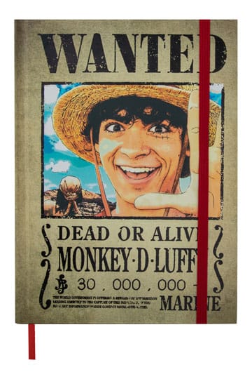 One Piece Notebook Wanted Posters