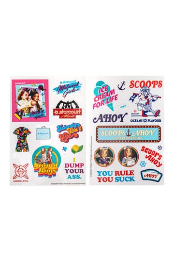 Stranger Things Sticker Pack Sezon 3