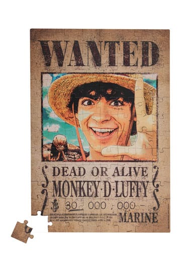 One Piece Magnetic Puzzle Wanted Luffy