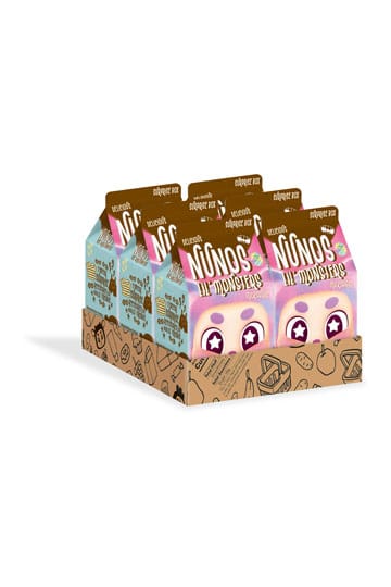 Nunos Lil' Monsters Blind Box pluche figuren supermarktavonturen 10 cm display (6)