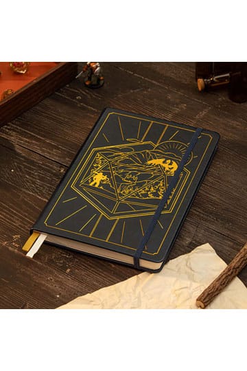 Diario de RPG de Dragones y Mazmorras 5e Azul