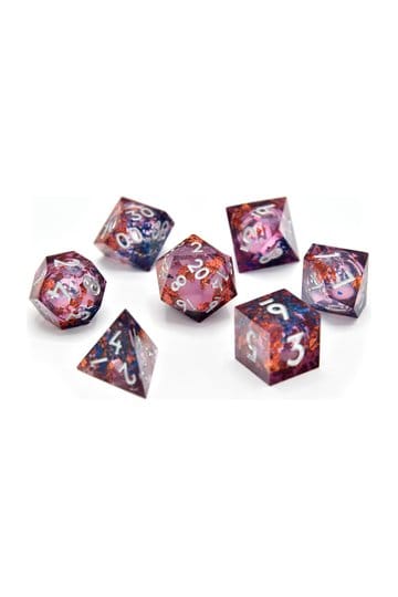 CritStones Liquid Core Jeu de dés Fey Mist (7)