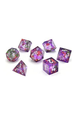 CritStones Liquid Core Terningsæt Herbalist's Dream (7)