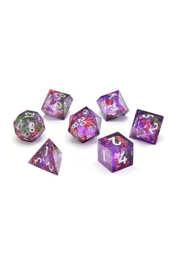 CritStones Liquid Core Terningsæt Herbalist's Dream (7)