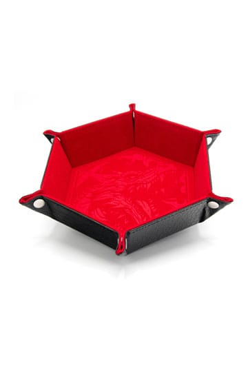 Critstones Folding Dice Tray Red