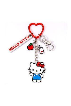 Portachiavi Hello Kitty con ciondoli Hello Kitty 15 cm