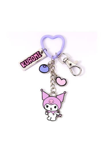 Hello Kitty nøkkelring med Kuromi Charms 15 cm