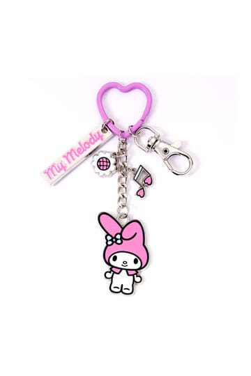Llavero Hello Kitty con Charms Mi Melodía 15 cm
