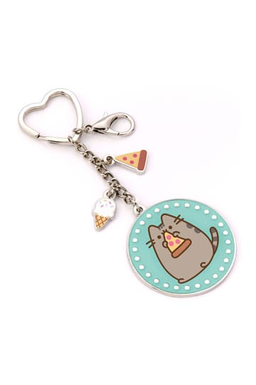 Pushen Keychain Blue Pizza