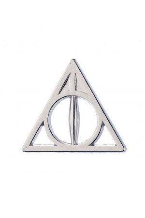 Harry Potter Anstecknadel „Heiligtümer des Todes“.