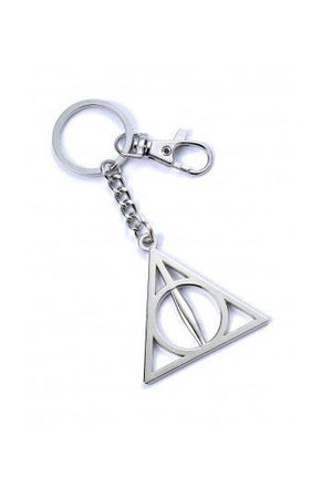 Harry Potter Schlüsselanhänger Heiligtümer des Todes (versilbert)