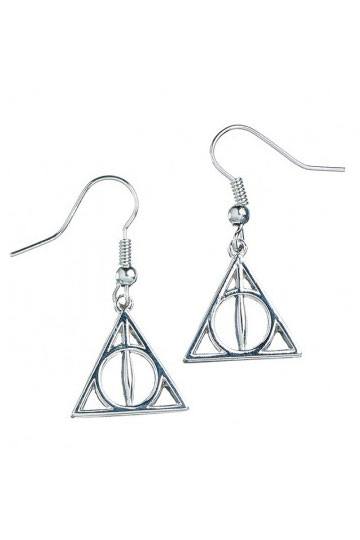 Harry Potter Deathly Hallows øreringe (sølvbelagt)