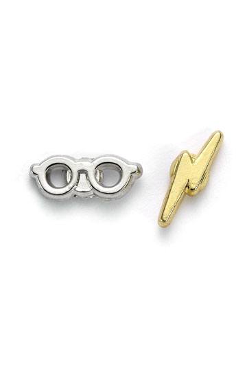 Harry Potter øreringe Lysende Bolt & Glasses