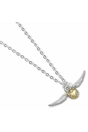 Harry Potter Pendant & Necklace the Golden Snitch (Silver Plated)
