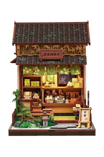 Miniature House Model Kit Kanmi-dokoro Kurihara 19 x 15 cm