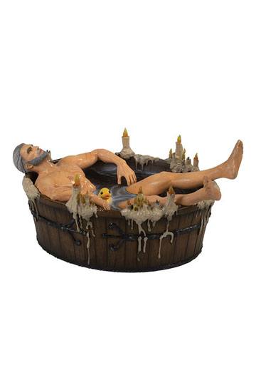 The Witcher 3 Wild Hunt Statue Geralt im Bad 9 cm