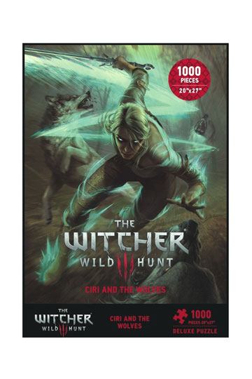 Witcher 3 Wild Hunt Puzzle Ciri und die Wölfe