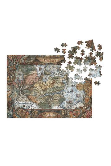 Puzzle Welt der Karte der Drachen Alter (1000 Stücke)