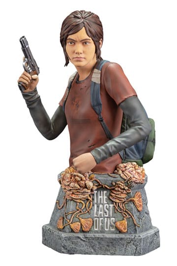 Den sidste af os bust ellie med håndvåben bust 19 cm