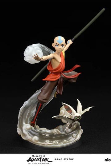 Avatar den sista Airbender PVC -statyn Aang & Momo 30 cm