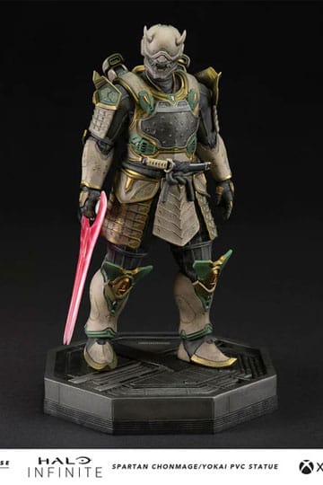 Halo Infinite Pvc Statue Spartan Chonmage / Yokai 25 cm