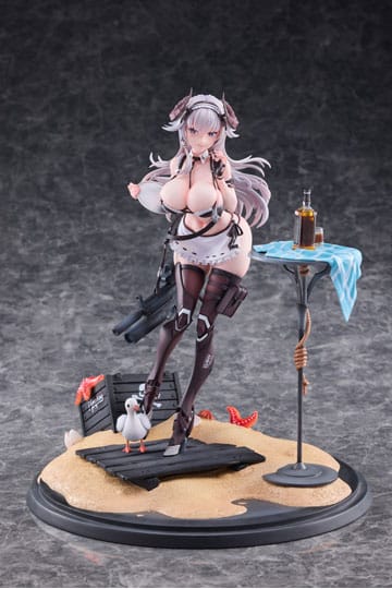 Personaje original PVC 1/7 IJUU Senki Serie: Tactician Mianji Limited Distribution 27 cm