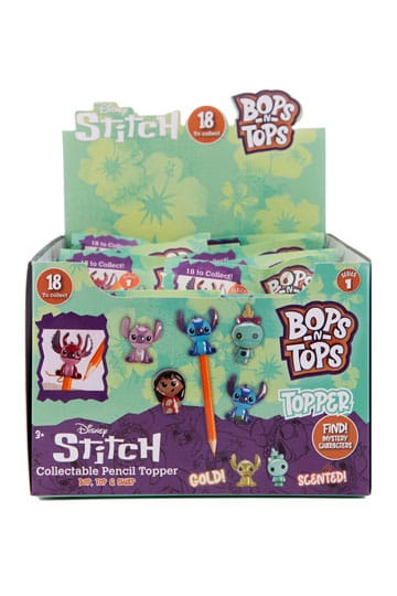 Présentoir de décorations Lilo & Stitch Bops & Tops (12)