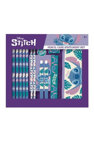 Ensemble de papeterie trousse à crayons Lilo & Stitch 14 pièces