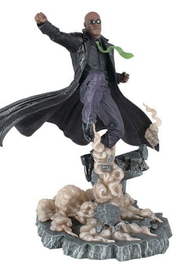 The Matrix Gallery Deluxe PVC Statue Morpheus 30 cm