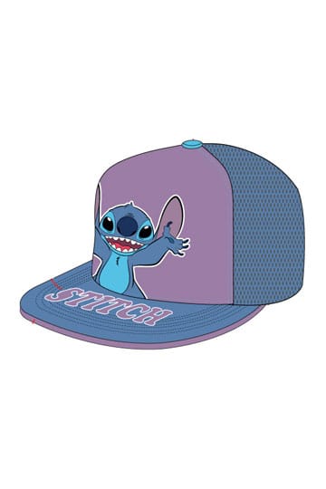 Lilo & Stitch Curved Bill Cap Stitch Standing